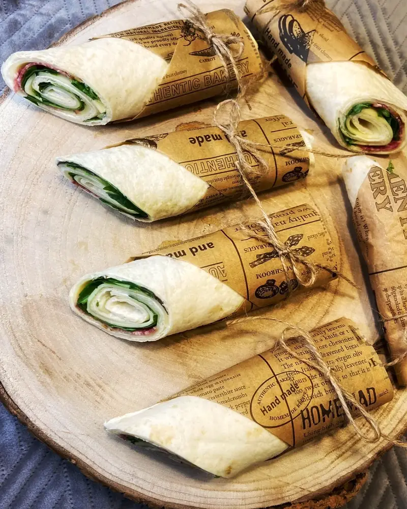 Wrap rolnice umotane u papir