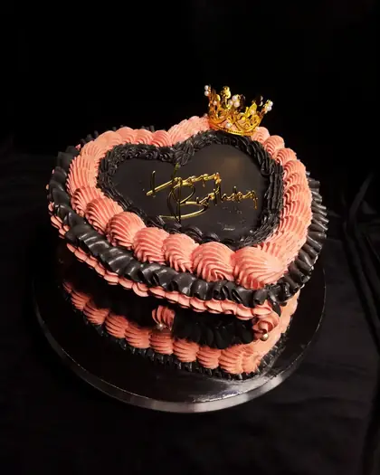 Vintage torta srce The Queen